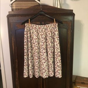 Vintage Floral Skirt